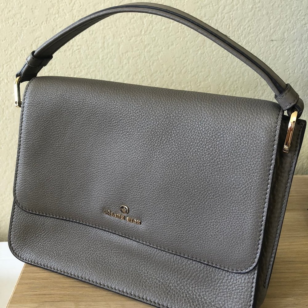 Celine Dion Gray Satchel